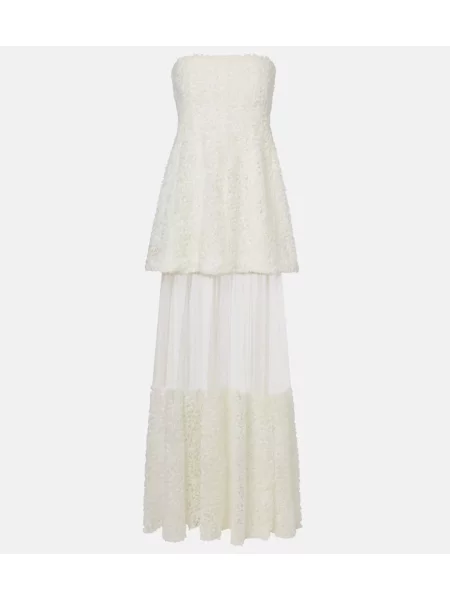 Rochie Simkhai din șifon de costum alb
