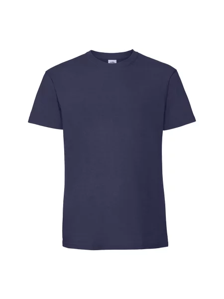 Koszulka Iconic Premium Ringspun Cotton T-shirt niebieska