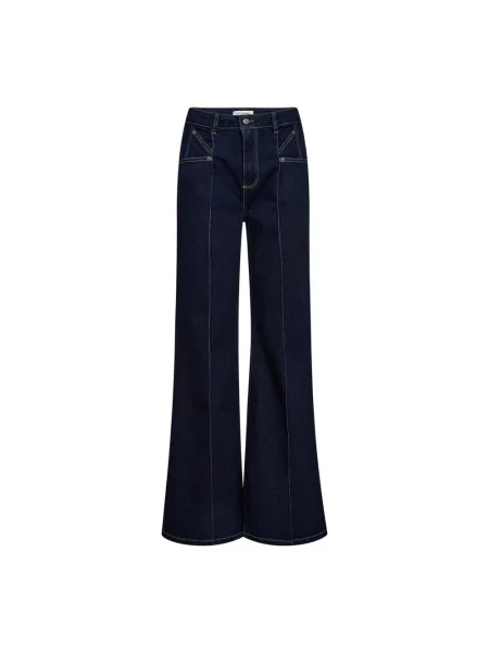 Szerokie jeansy Co'couture niebieskie