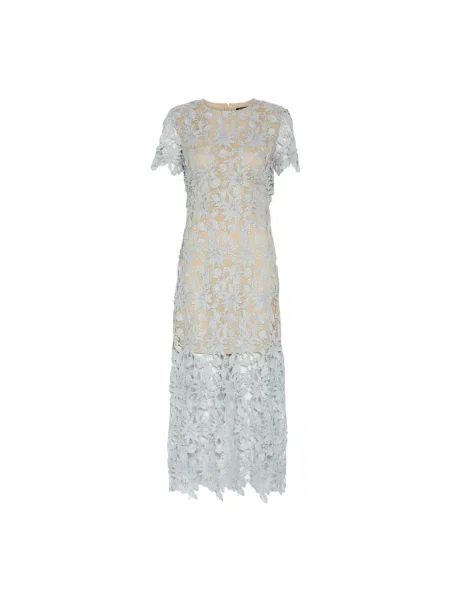 Sukienka maxi Bruuns Bazaar niebieska