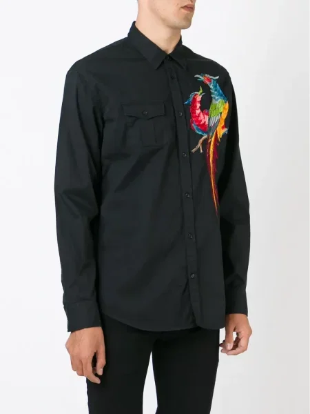 Cămașă Dsquared2 negru