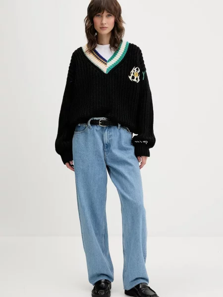 Светр із додаванням вовни Barrow теплий чорний