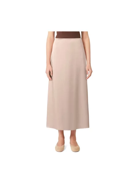Spódnica midi Weekend Max Mara różowa