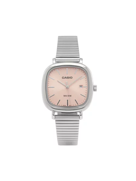 Casio Zegarek Srebrny szary