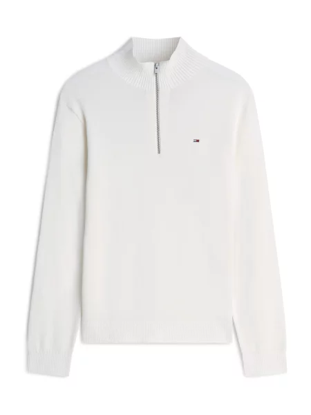 Tommy Jeans Pulover Ess' alb
