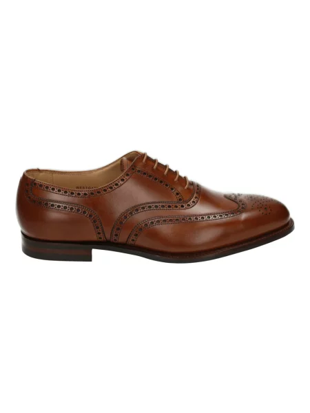 Półbuty Crockett & Jones eleganckie brązowe