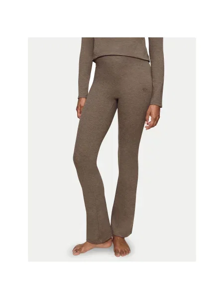 Triumph Spodnji del pižame Smart Thermal Slim Fit rjava