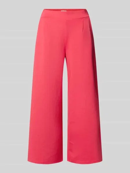Spodnie dresowe wide leg z elastycznym pasem model Kate' Ichi