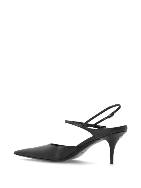 Pantofi cu toc Balenciaga cu funde slingback negru
