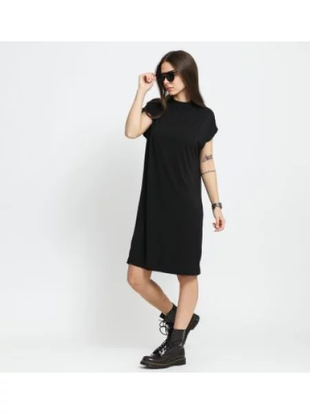 Šaty Urban Classics Ladies Modal Dress černé