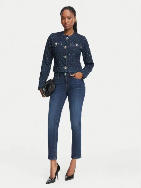 Liu Jo Jeans jakna Mornarsko modra