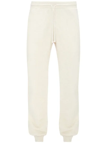 Pantaloni Jw Anderson cu broderie alb