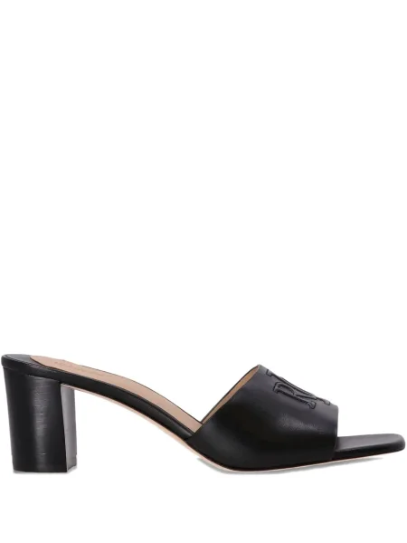 Semišové loafers Polo Ralph Lauren černé