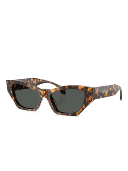 Sluneční brýle Versace Eyewear hnědé