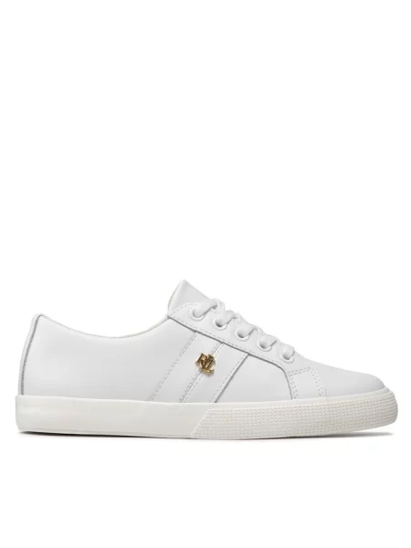 Sneakersy LAUREN RALPH LAUREN białe
