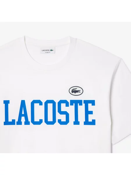 Lacoste футболка чоловіча Classic fit біла