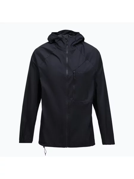 Kurtka przeciwwiatrowa Peak Performance Freelight Wind black czarna