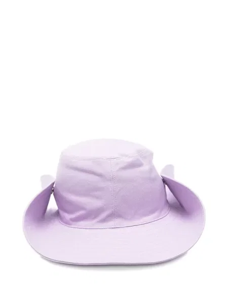 Căciulă The Attico cu broderie violet