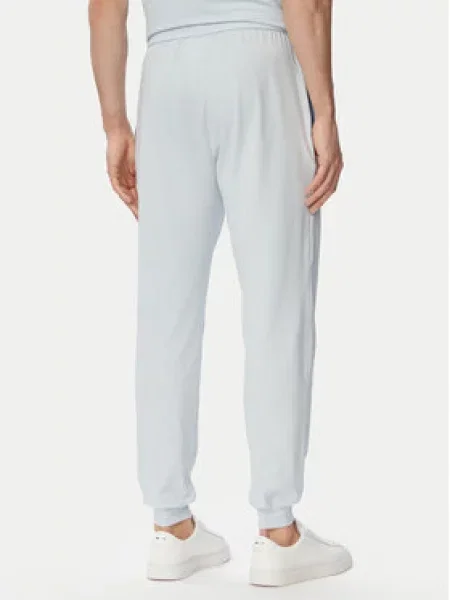 BOSS loungwear hlače muške od pamuka s elastanom Mix&Match Pants plava