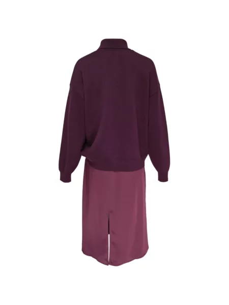 Lung rochie midi 3.1 Phillip Lim maro
