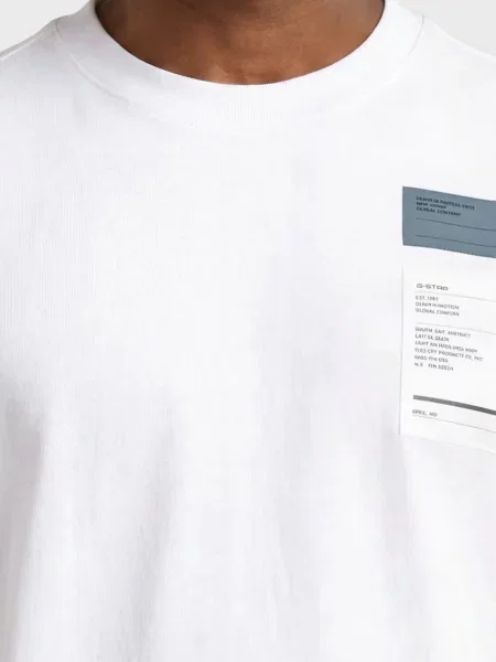 Футболка G-star Raw біла
