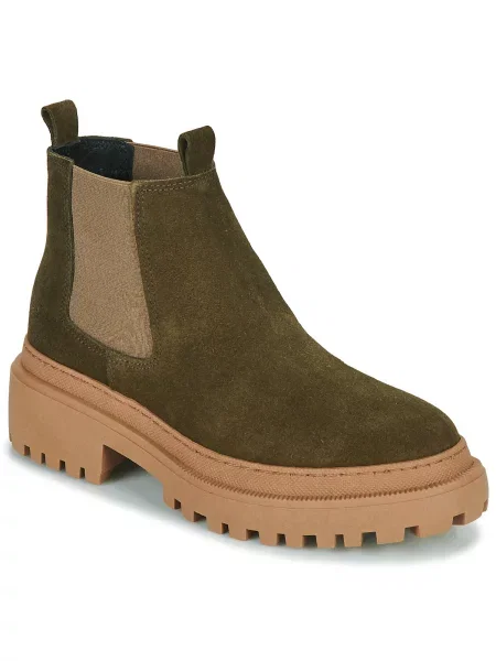 Casual kotníkové boty Casual Attitude khaki