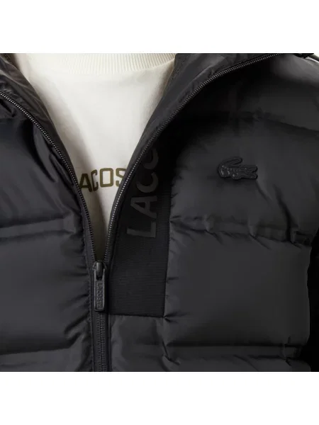 Lacoste Kurtka Z Długim Rękawem czarna