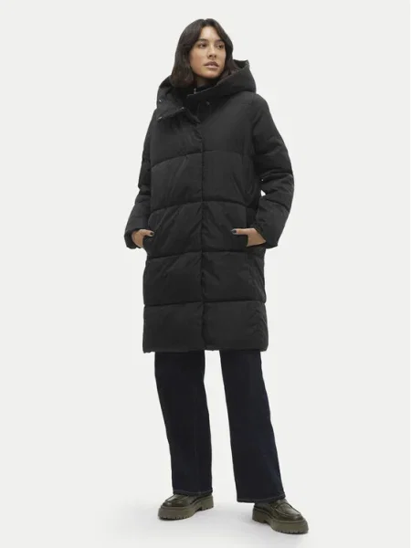 Vero Moda Пухено яке Stella черен