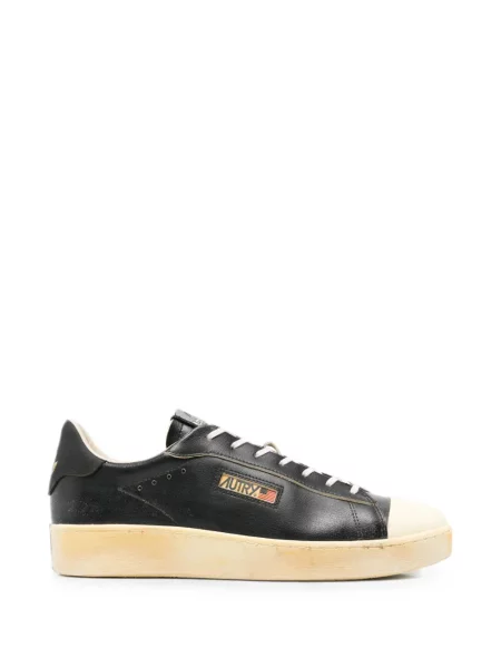 Sneakersy Autry skórzane czarne