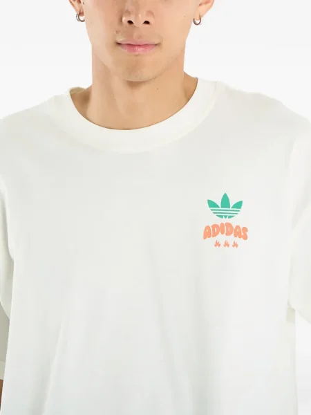 Tricou Adidas lung cu dungi negru