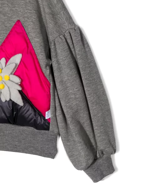 Bluza dziecięca Il Gufo szara