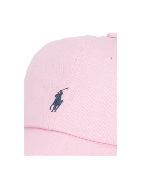 Polo Ralph Lauren czapka z daszkiem Kobiety jednolity ONE SIZE różowy