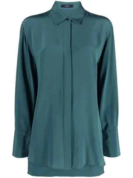 Bluză Joseph de mătase verde
