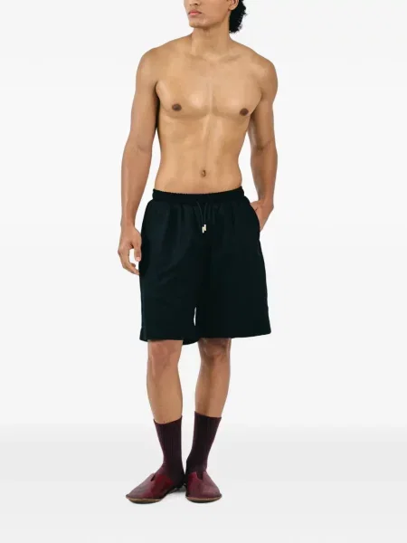 Pantaloni scurți Lugo Lugo cu cordon negru