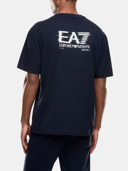 Футболка Ea7 синяя