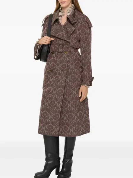 Trenci Burberry cu imagine maro