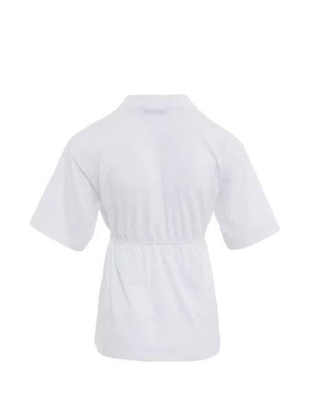 Tricou Pushbutton cu imagine alb
