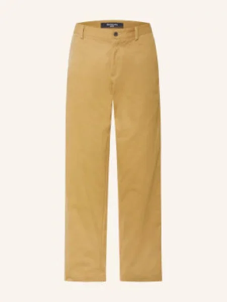 Boss Chinosy Pagor O Regularnym Kroju beige beżowe