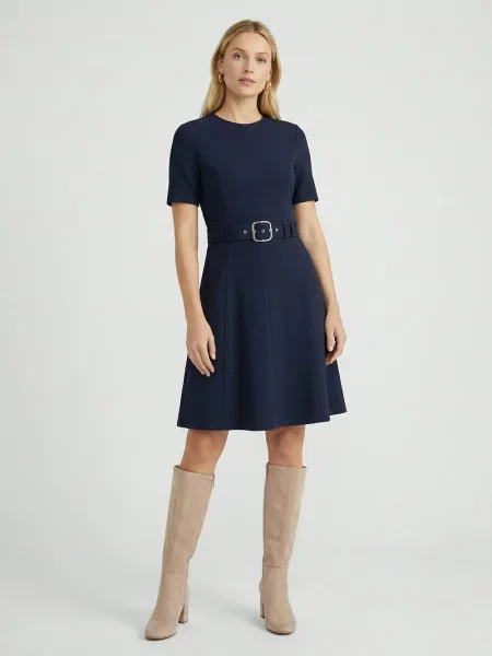 Guido Maria Kretschmer sukienka z dżerseju Joelle Kobiety jednolity 34 niebieski