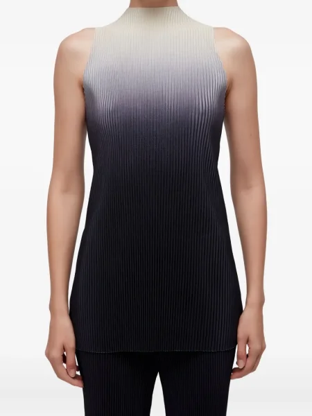 Top Osklen gradientowy niebieski