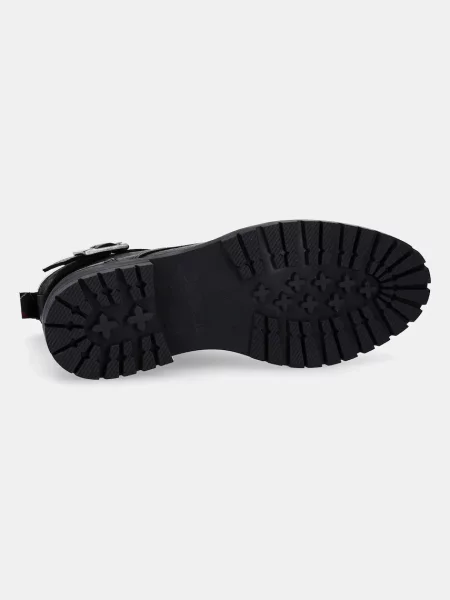 Кожаные ботинки Barbour черные