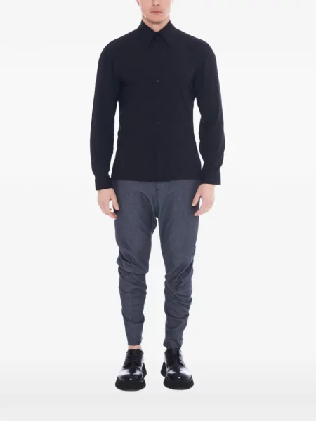 Lung cămașă Tessitura Body Couture negru