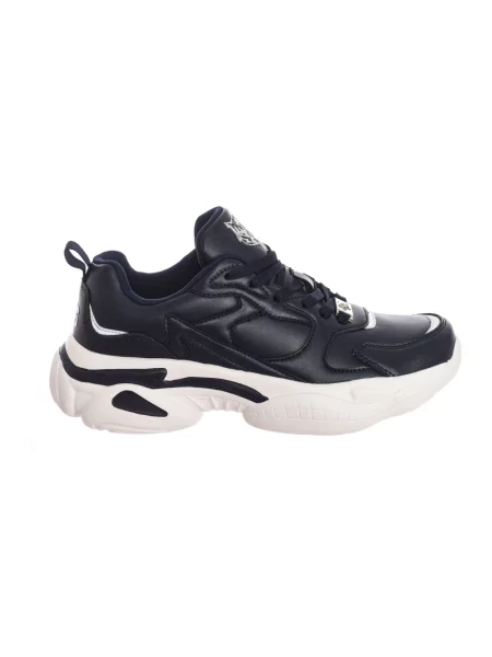 Sneakersy Plein Sport skórzane czarne