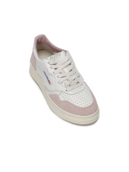 Sneakersy Autry biznesowe białe