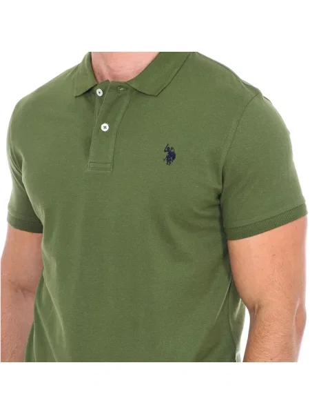 Tricou polo U.s. Polo Assn. verde