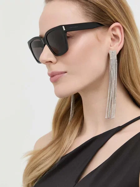Saint Laurent Sončna očala črna