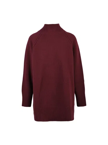 Sweter Marella wełniany czerwony