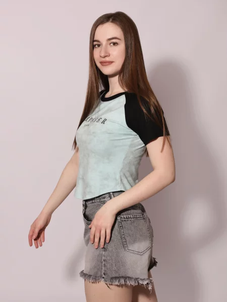 Футболка Lumo голубая