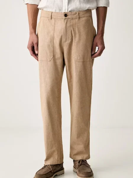 Scotch & Soda férfi vászon alsó bézs