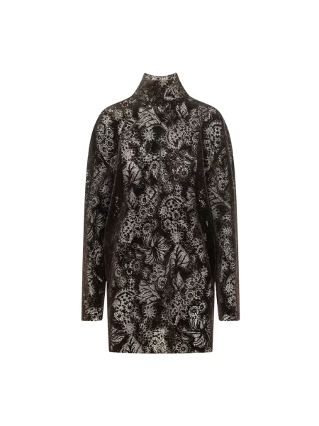 Sukienka Msgm brązowa